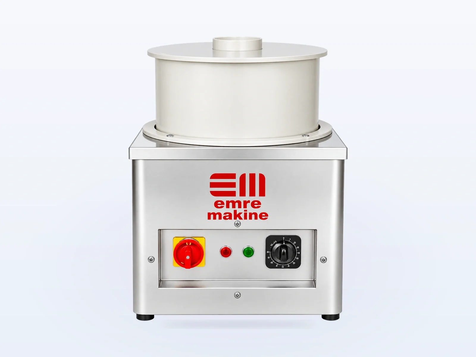 Magnetic Tumbler, makine ve birlikte gösterilen ekipmanlar